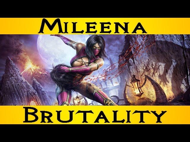 Mortal Kombat X ► Как делать Brutality за Mileena.