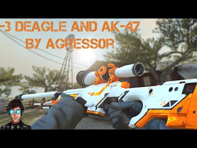 [CS GO]Deagle and AK-47 by Agress0r!