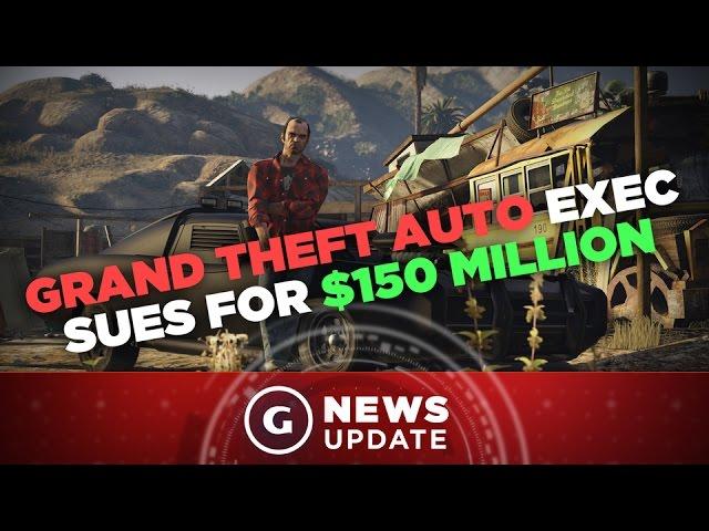 GTA V Exec Suing for $150 Million in Royalties - GS News Update