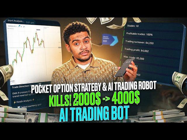 POCKET OPTION STRATEGY FLIPS $2,000 INTO $4,000?! BINARY OPTIONS | AI TRADING | POCKET OPTION BOT