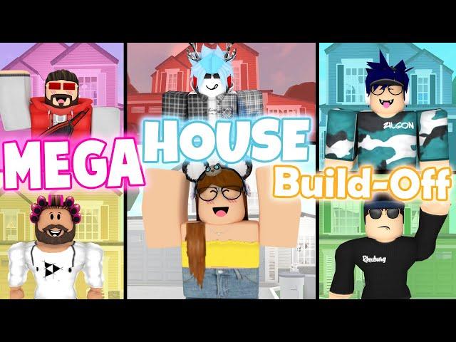 MEGA House Build-Off! Panda V.s. 5 FANS!