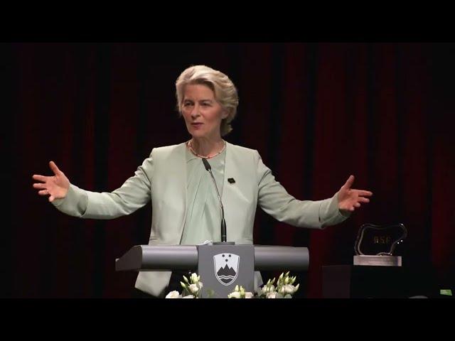 Bled Forum 2024: von der Leyen on EU Enlargement and European Security