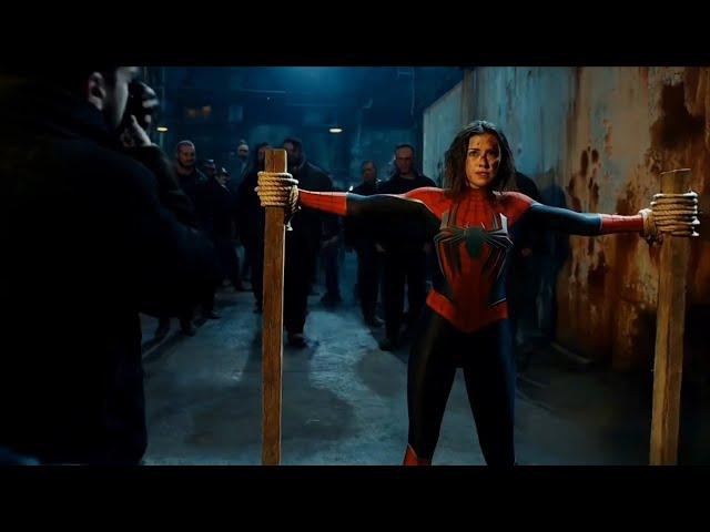 Spider Woman Defeated and Captured by Goons | Superheroine Spectacle