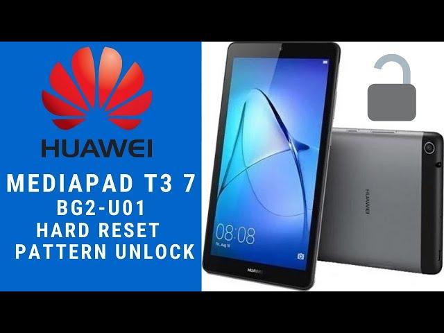 Huawei T3 7 (BG2-U01) Hard Reset | Huawei T3 7 (BG2-U01) Factory Reset & Pattern Unlock Without Pc |