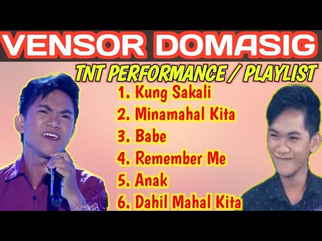 VENSOR DOMASIG TOP 6 FULL PERFORMANCE NON-STOP MUSIC AT SHOWTIME / TAWAG NG TANGHALAN