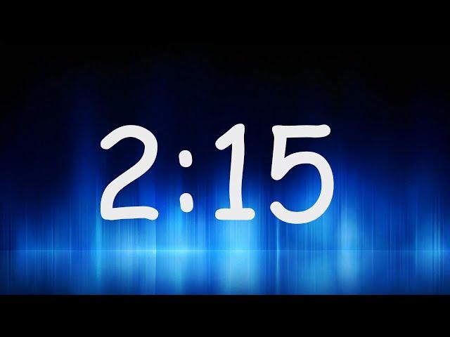 2:15 Minutes Timer / Countdown from 2min 15sec