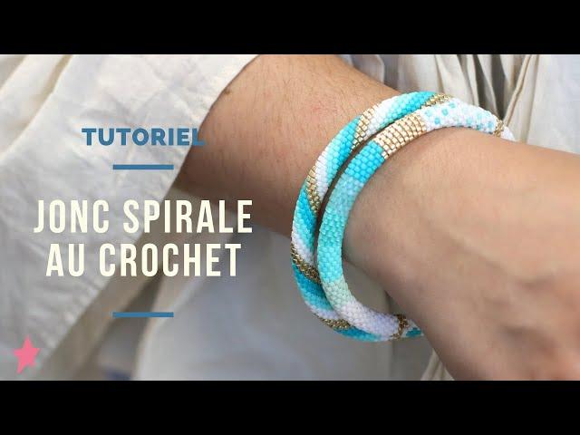 TUTORIAL | Bead Crochet Bangle with Miyuki Delica Seed Beads