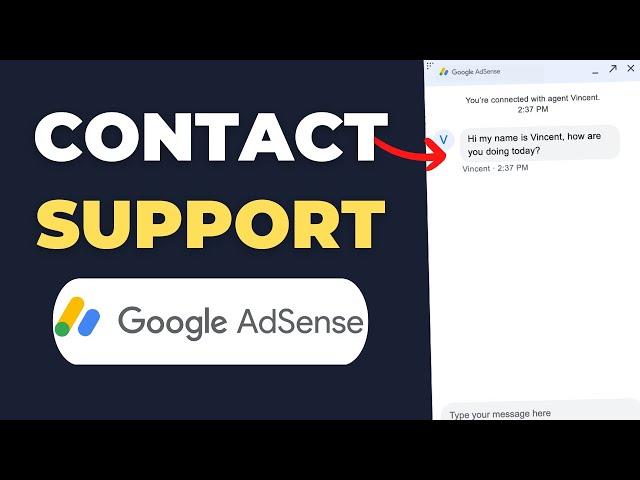 How to Contact Google Adsense Support Team (LIVE CHAT)