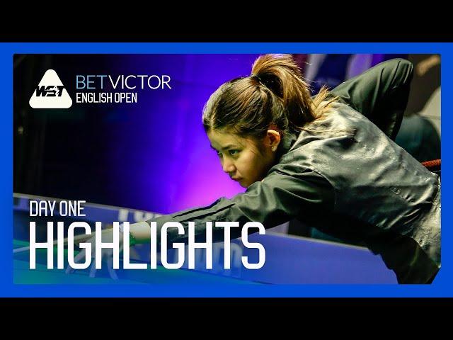 DAY 1️⃣ HIGHLIGHTS | Historic All-Female Clash | BetVictor English Open 2024