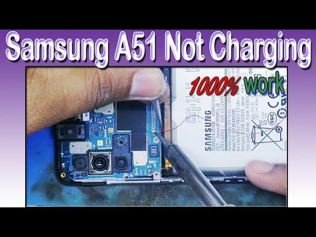 Samsung Galaxy A51 (SM-A515) Not Charging || Samsung Galaxy A51 Charging Problem solution