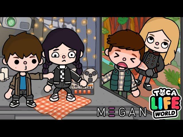 M3GAN OR Wednesday Wild ? Wednesday Animation!  Toca Boca ?