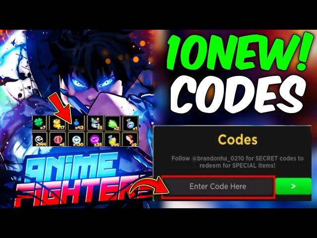 ️ NEW!CODES️ ANIME FIGHTERS SIMULATOR CODES OCTOBER 2024 | ROBLOX ANIME FIGHTERS SIMULATOR CODES