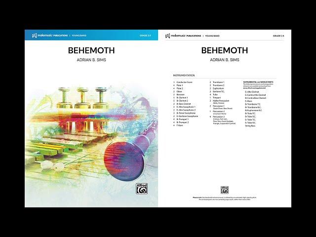 Behemoth, by Adrian B. Sims – Score & Sound
