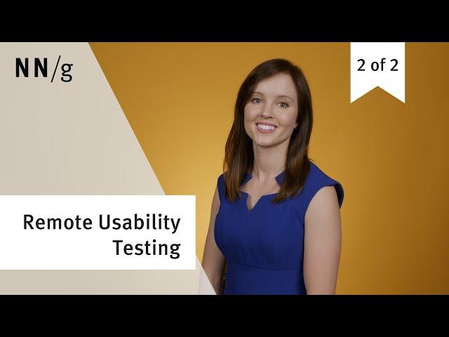 Running a Remote Usability Test, Part 2