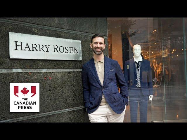 Retailer Harry Rosen evolving with men's style