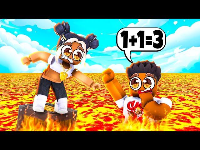 Roblox| Math Or Die Super Siah Vs Eva *Gets Heated*