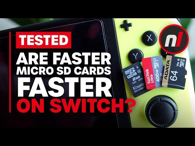 Do Faster Micro SD Cards Actually Make Load Times Faster on Switch?