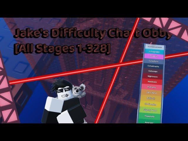 Jake's Difficulty Chart Obby [All Stages 1-328]