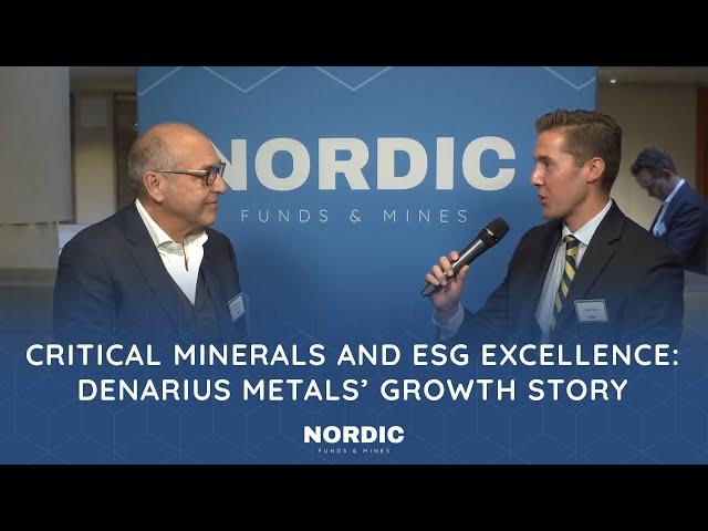 Serafino Iacono on Denarius Metals’ Diversified Mining Strategy | Nordic Funds & Mines 2024