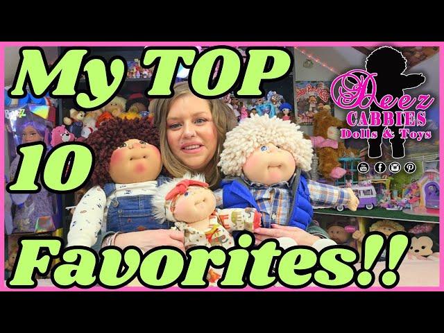 Soft Sculpture Cabbage Patch Kids | My top Ten favorite Cabbies