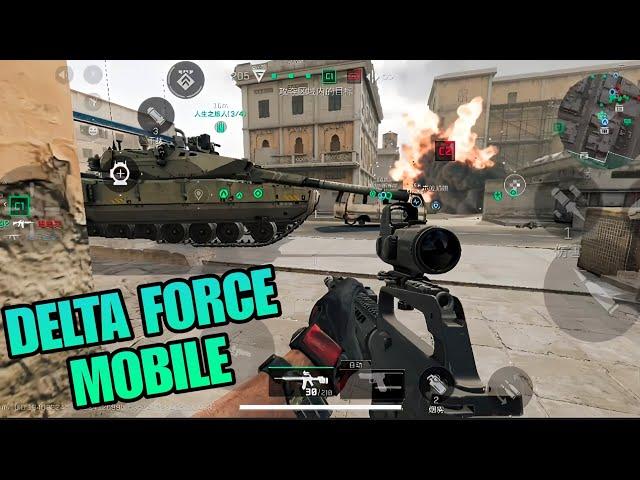 I'M STARTING TO LIKE THIS GAME. DELTA FORCE MOBILE