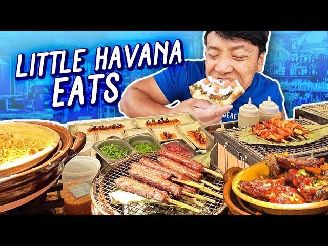 Traditional CUBAN FOOD TOUR in Miami Florida | LITTLE HAVANA EATS