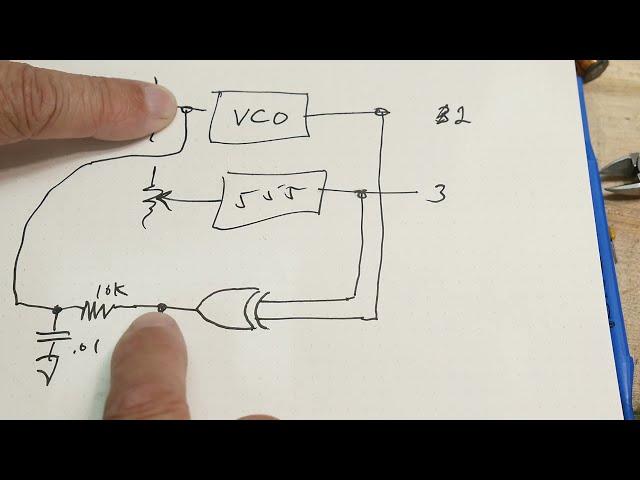 #1107 CD4046 Phase Lock Loop Basics