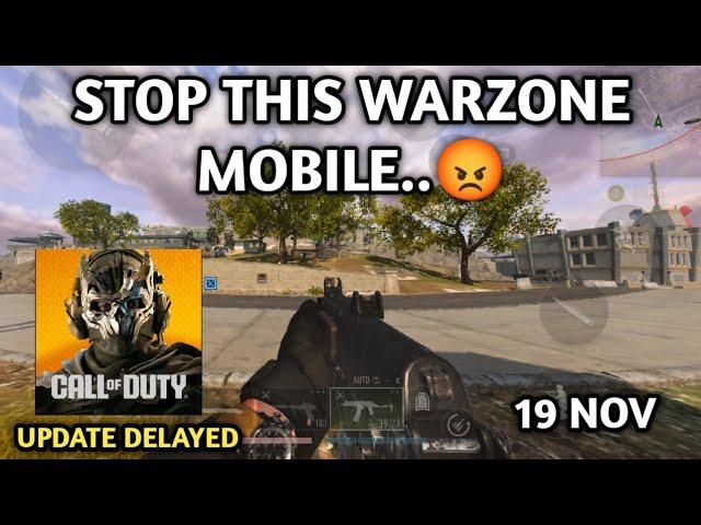 Warzone mobile patch update delayed.. | 3 BIG things to know