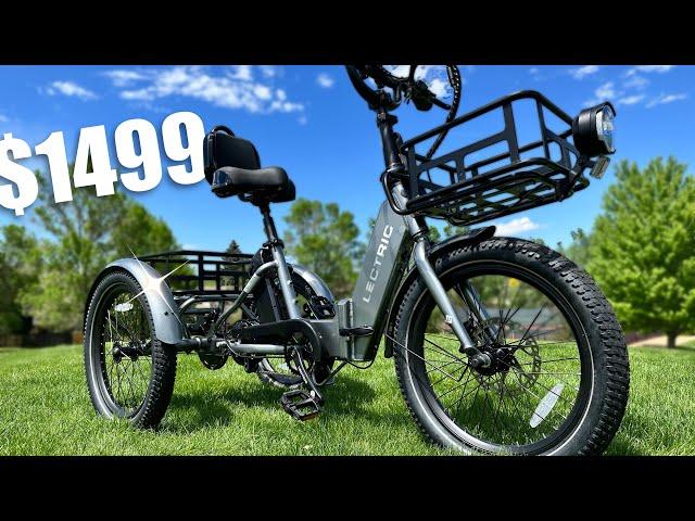 The Cheapest E-Trike is Much Better Than Expected! Lectric XP Trike Review