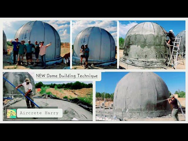 NEW Dome Building System | Aircrete Harry #domebuildingsystem #dome #buildingsystem #aircreteharry