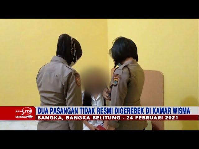 Mesum di Tempat Umum, Pasangan Ini Ditangkap di Pinggir Pantai dan Kamar Wisma - Realita 03/05