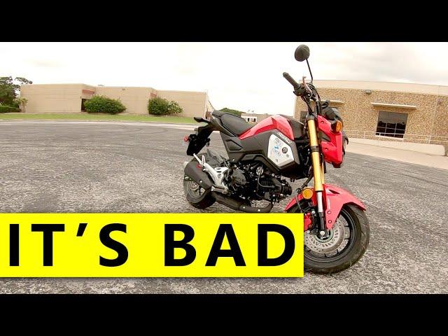 Wait... Does the Honda Grom Suck? First Ride and Review