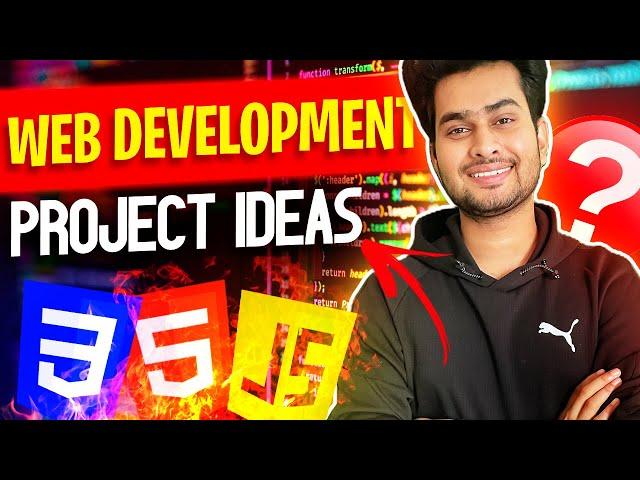 Best web development project ideas for college students | Beginners | Career With Rishab