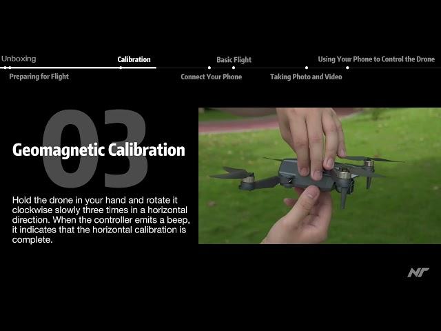 NAFYRE N11 PRO GPS Drone Instruction Video