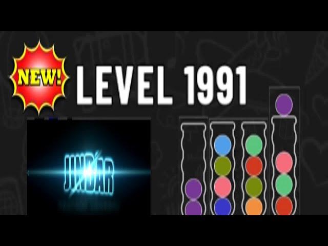 Ball Sort Puzzle Level 1991