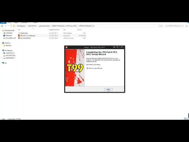 How To Install Pes 2017|Patch T99 V.13