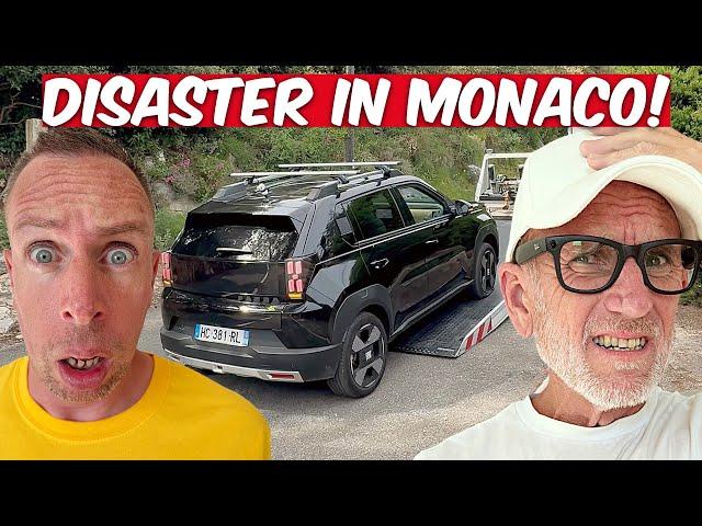 Fiat Grande Panda Accident In Monaco!