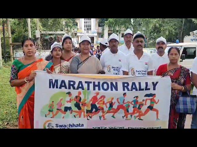 Kraksalo Teliamura Municipal Council ni saktharmungbai khlaijakha Marathon Rally