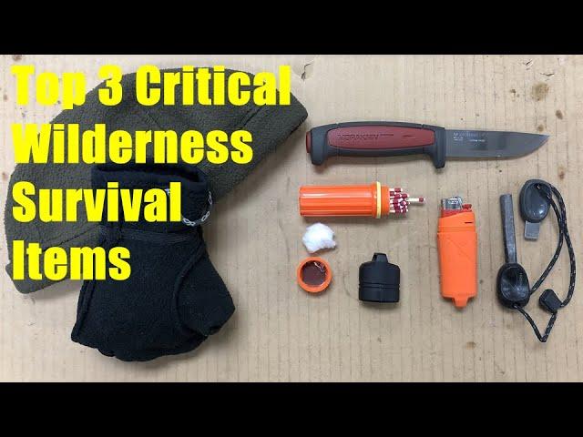 Top 3 Critical Survival Items