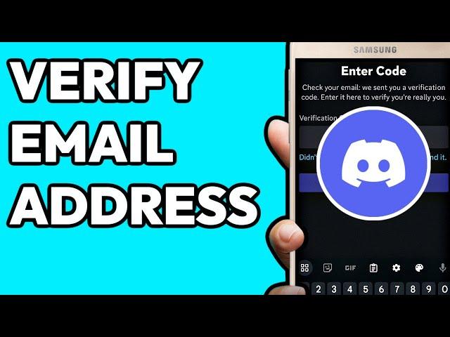 How To Verify Your Email On Discord Android (EASY)