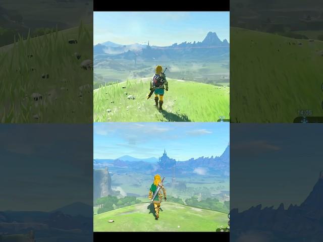 Zelda: Breath Of The Wild VS Tears of the Kingdom - Comparação