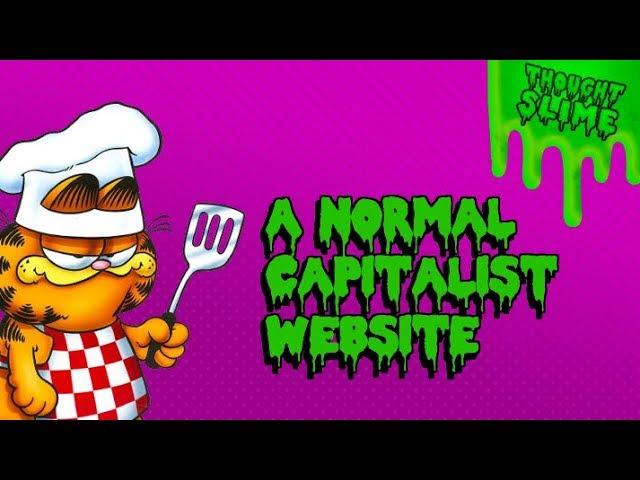 GarfieldEats, a normal website in normal capitalism.