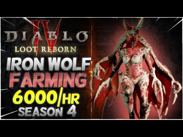 Iron Wolf Resplendent Spark Farming Diablo 4 Season 4!