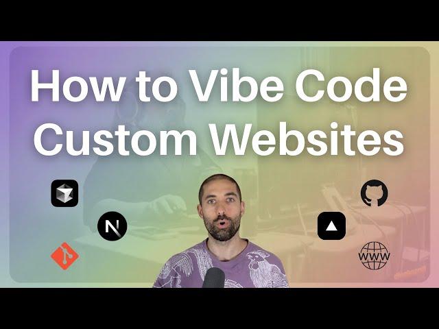 How to Vibe Code a Custom Website
