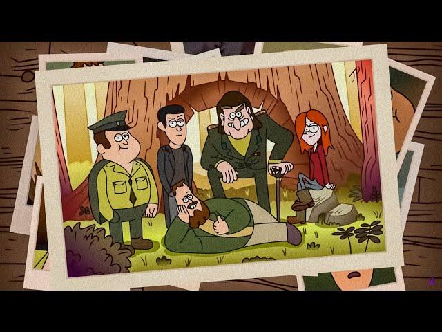 Gravity Falls: Soviet Parody (GAUPTVAHTOVO)