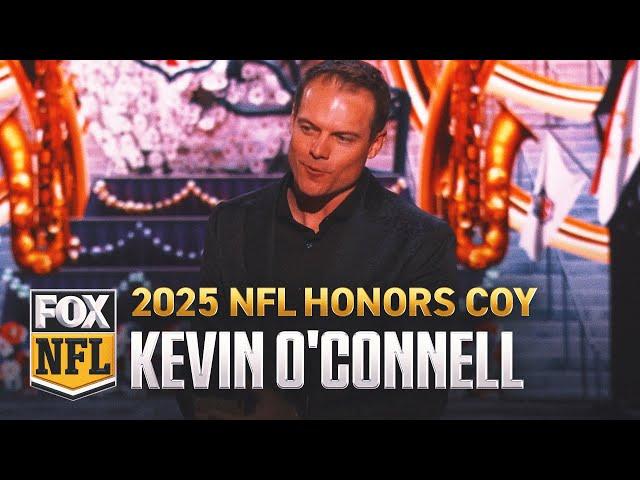 Vikings HC Kevin O'Connell wins Coach of the Year | 2025 NFL Honors