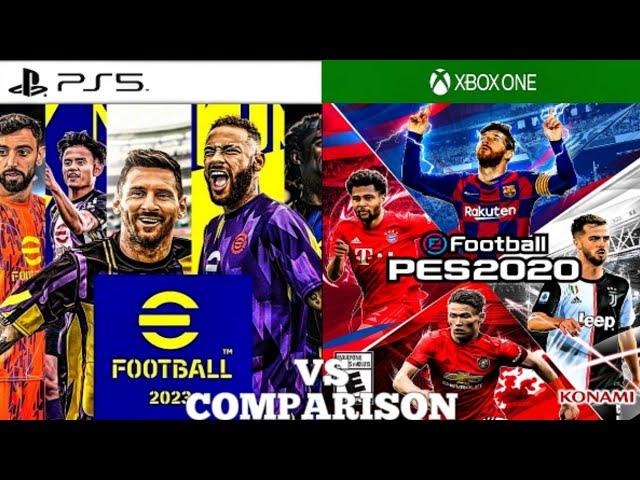 eFootball 2023 PS5 Vs eFootball PES 2020 Xbox One