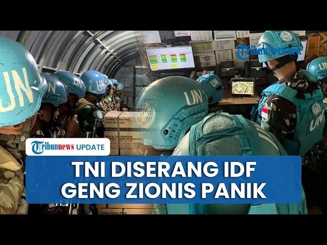 Rangkuman Israel-Hamas: IDF Serang Prajurit TNI, Tembaki Bunker & CCTV Zionis Panik Tentara Tewas