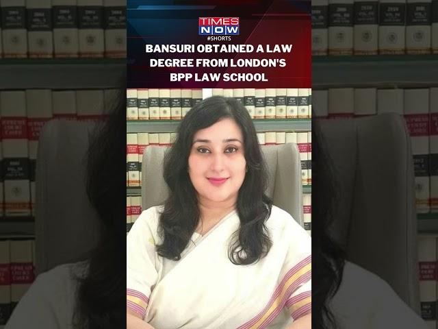 Sushma Swaraj's Daughter, Bansuri Swaraj Appointment As Co-Convenor Of Delhi BJP’s Legal Department