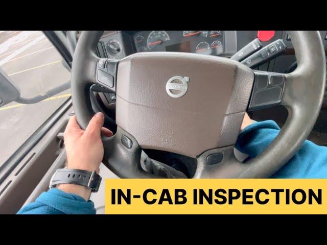 IN-CAB инспекция. Демонстрация. PTI. Экзамен на права CDL.